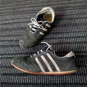 Vintage Adidas Prajna 1960-2003 y2k ALL LEATHER upper breathable unisex sz 8